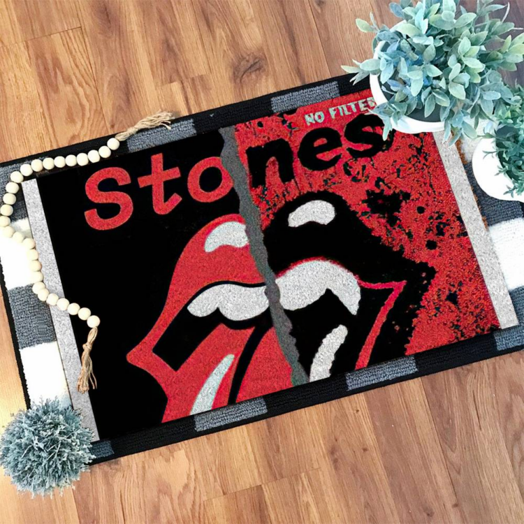 The Rolling Stones Cactus Logo Door Mat