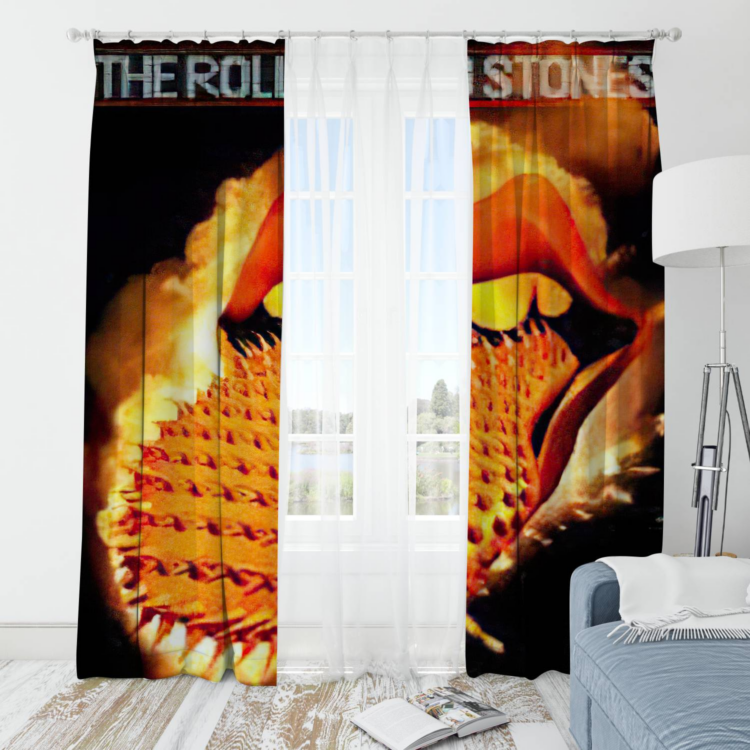 The Rolling Stones Phoenix Arizona Window Curtain