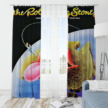 The Rolling Stones Minneapolis TCF Bank Stadium Window Curtain