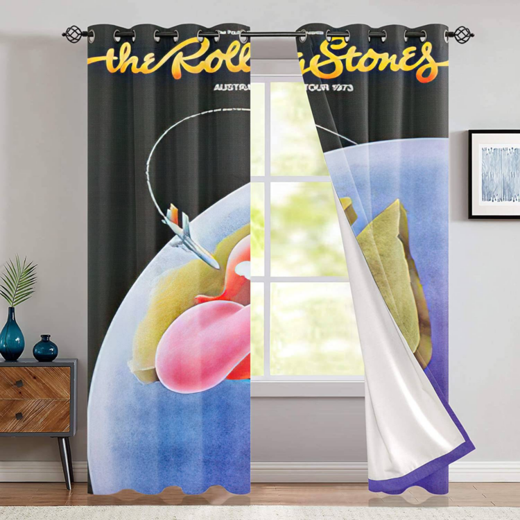 The Rolling Stones Minneapolis TCF Bank Stadium Window Curtain