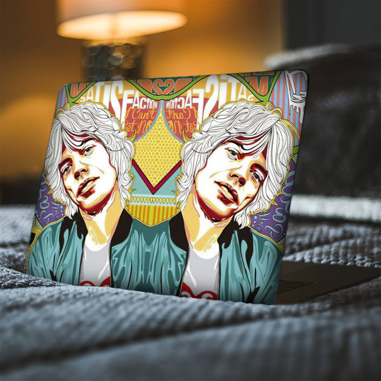 The Rolling Stones Colorful Sunshine Macbook Case