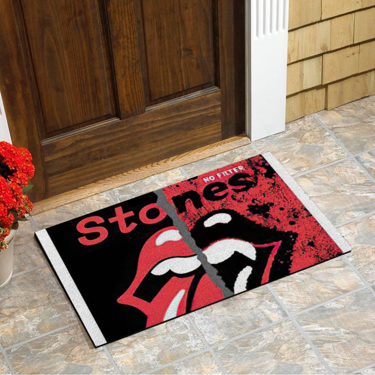 The Rolling Stones Cactus Logo Door Mat