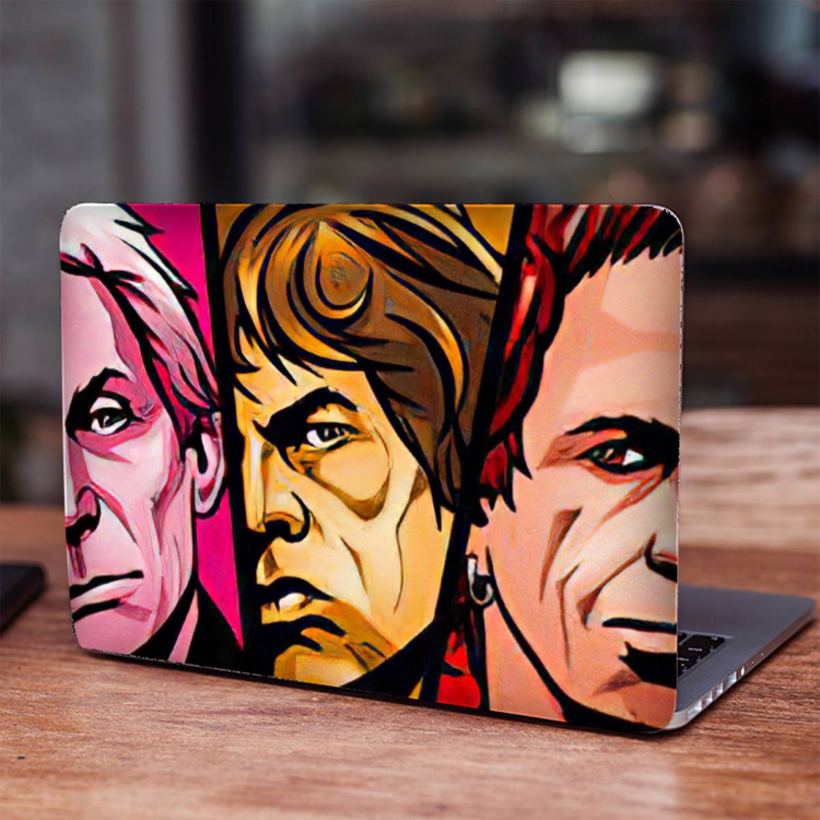 The Rolling Stones Colorful Sunshine Macbook Case