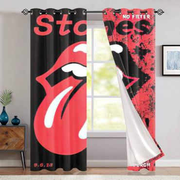 The Rolling Stones Minneapolis TCF Bank Stadium Window Curtain