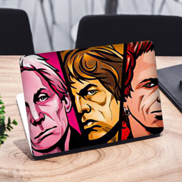 The Rolling Stones Colorful Sunshine Macbook Case