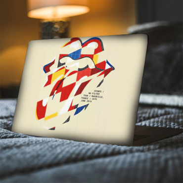 The Rolling Stones Bullet in Mouth Macbook Case