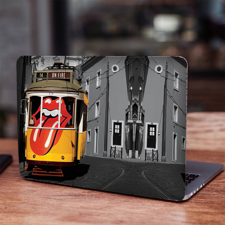 The Rolling Stones Netherlands Pinkpop Festival Macbook Case