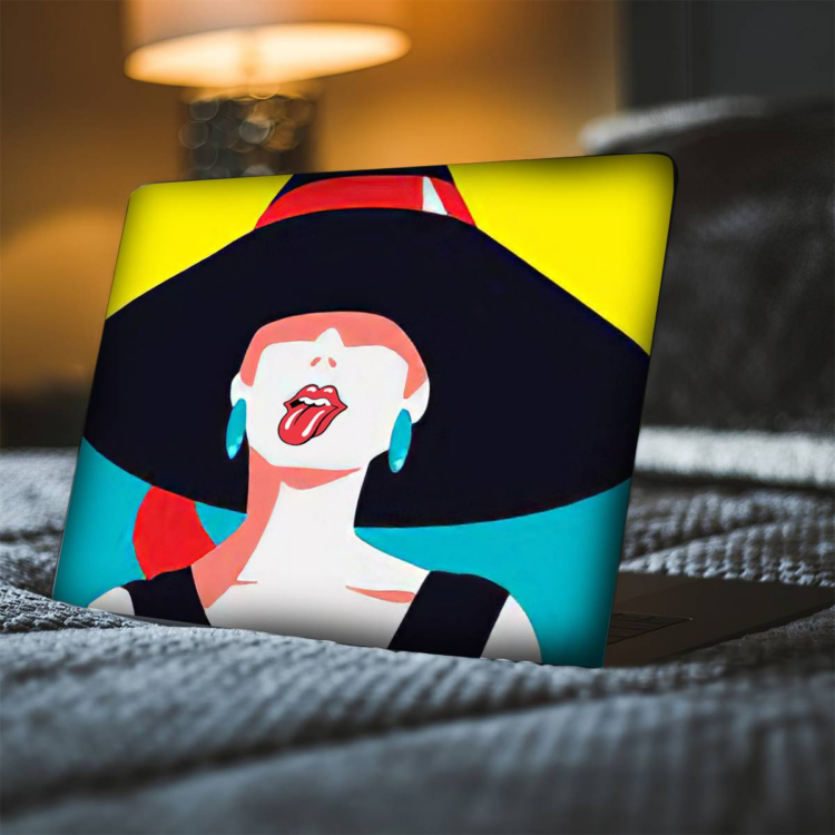 The Rolling Stones Bullet in Mouth Macbook Case