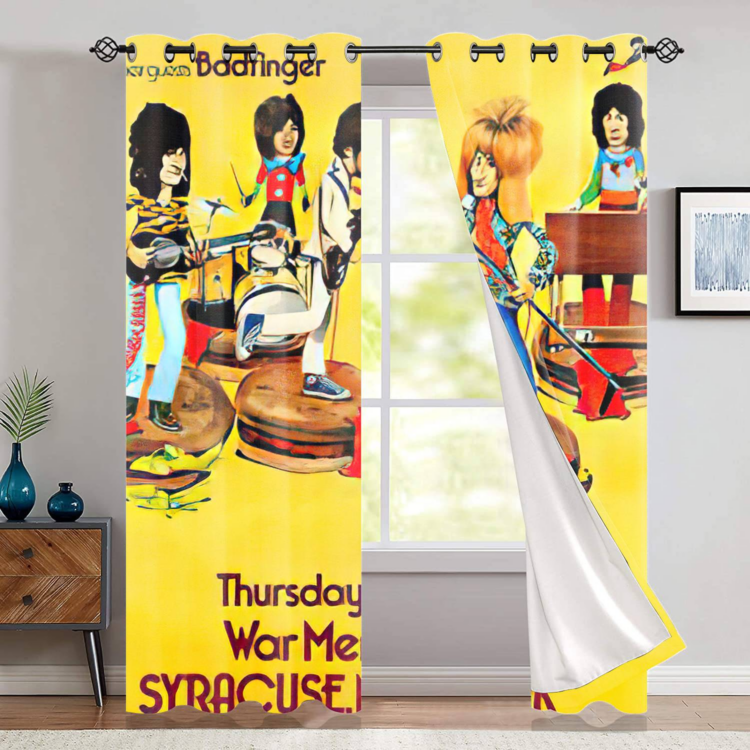 The Rolling Stones Thirsty Window Curtain