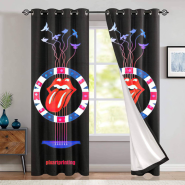 The Rolling Stones Minneapolis TCF Bank Stadium Window Curtain