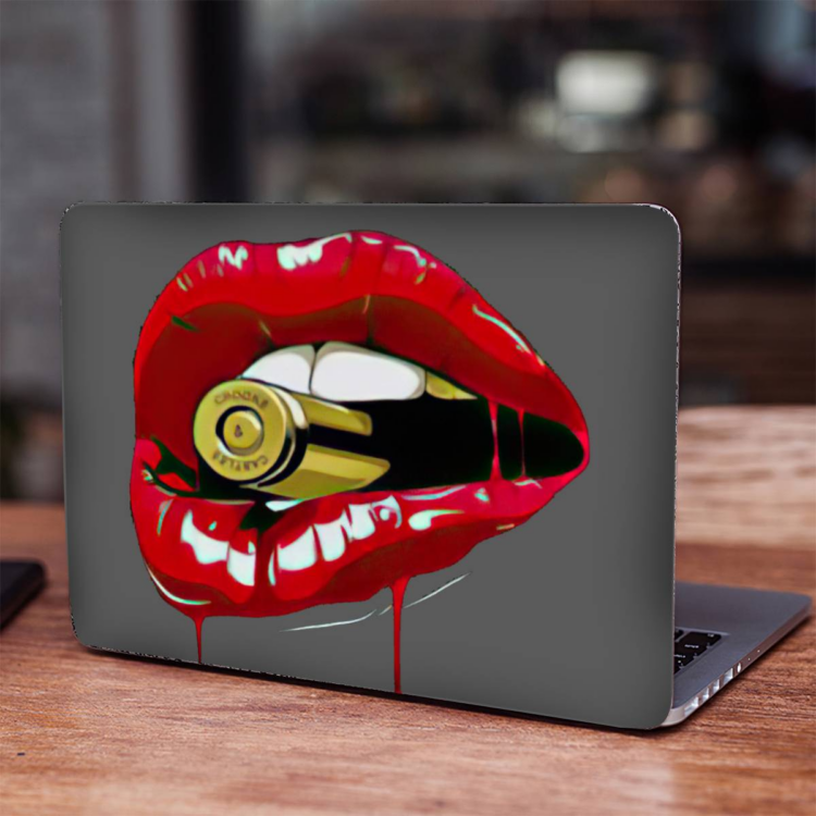 The Rolling Stones Bullet in Mouth Macbook Case