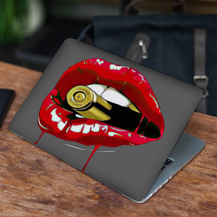 The Rolling Stones Bullet in Mouth Macbook Case