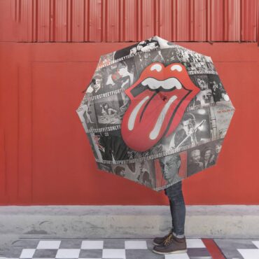 The Rolling Stones Big Tongue Poster Tour Umbrella