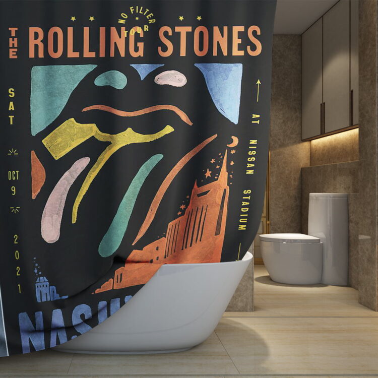 Nashville No Filter 2021 Tour Art Shower Curtain