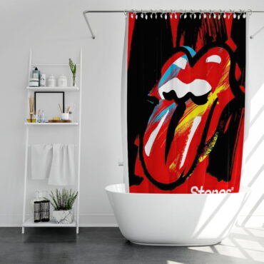 No Filter 2021 Tour Program Art Shower Curtain