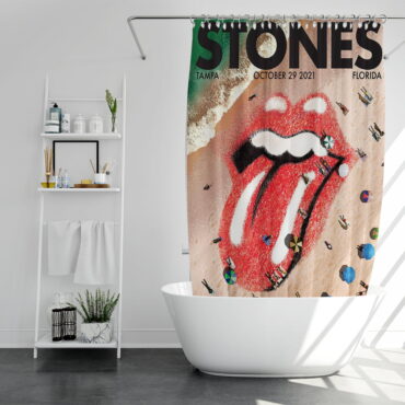 Tampa No Filter Tour 2021 Art Shower Curtain