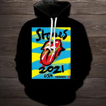 Rolling Stones No Filter 2021 Admat Lithograph Shirt