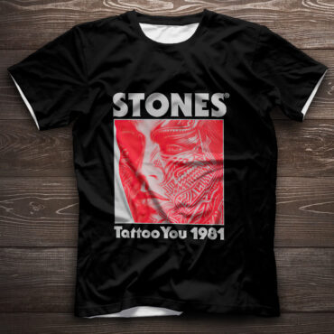 Tattoo You 40th Anniversary Black Shirt