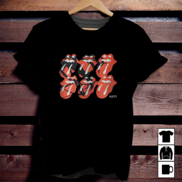 The Rolling Stones Sixty Multi Tongue Tour Shirt