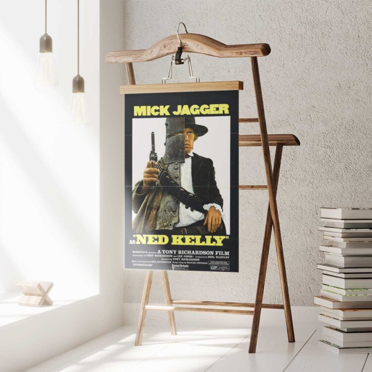 The Rolling Stones Mick Jagger Ned Kelly Poster