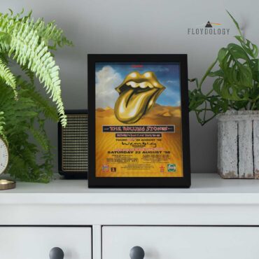 The Rolling Stones Bridges to Babylon Tour 1998 Poster