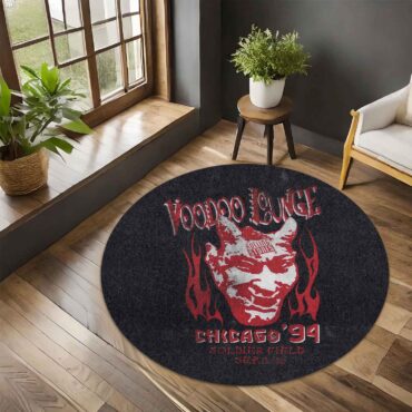 Rolling Stones Varsity Vintage Carpet Rug