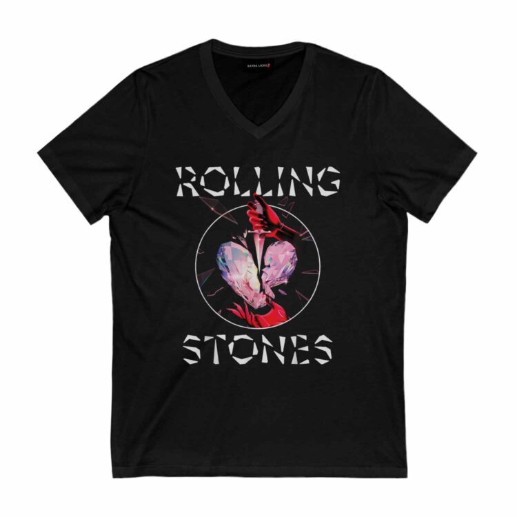 The Rolling Stones Hackney Diamonds Circle Prism Heart Shirt