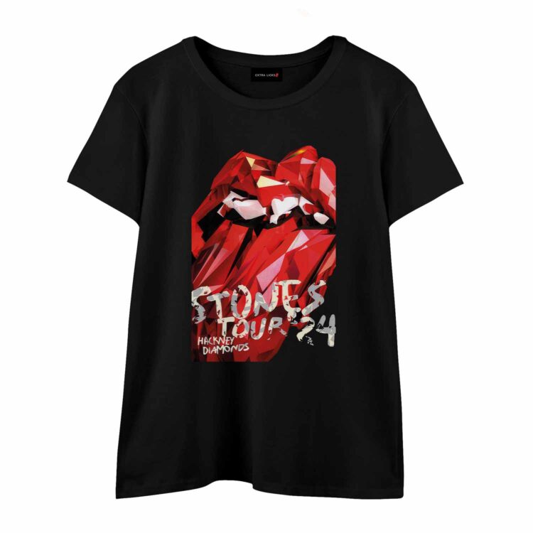 The Rolling Stones Hackney Diamonds 2024 Tour Shirt