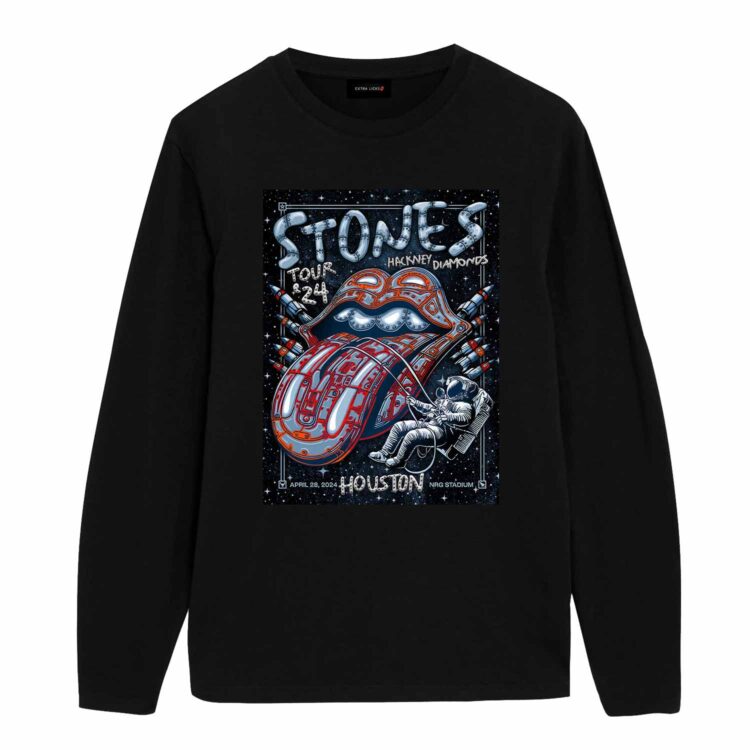 The Rolling Stones Hackney Diamonds Houston TX 2024 Shirt