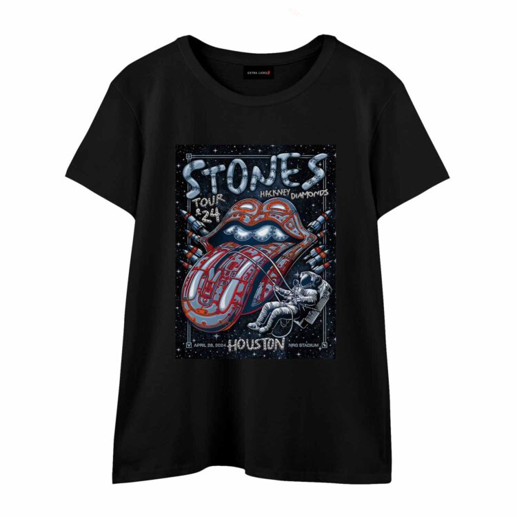 The Rolling Stones Hackney Diamonds Houston TX 2024 Shirt