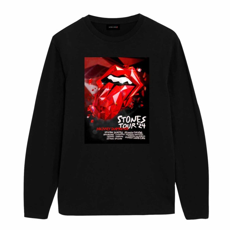 The Rolling Stones Hackney Diamonds Tour Poster Shirt