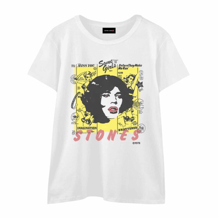 Rolling Stones Some Girl Collage Shirt