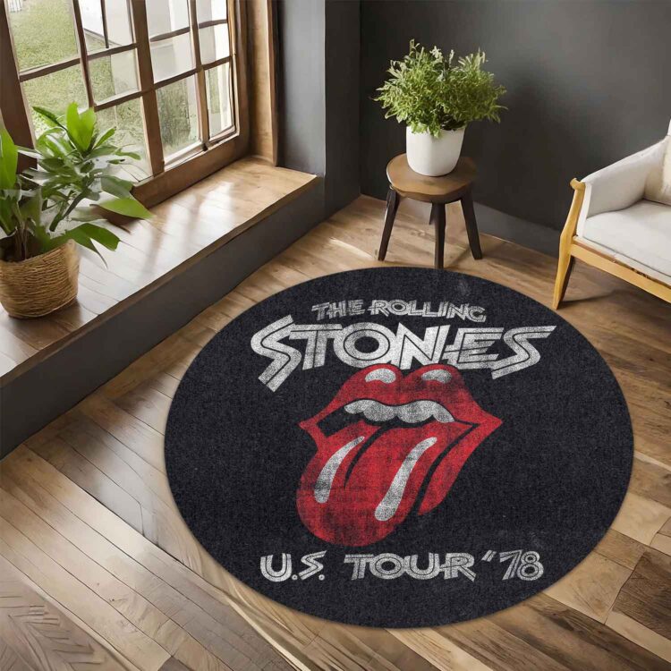 Rolling Stones Varsity Vintage Carpet Rug