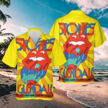 Rolling Stones Hackney Diamonds Glendale, AZ 2024 Hawaiian Shirt