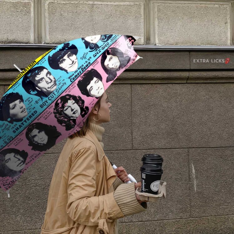 Rolling Stones Some Girls Album Ver 2 Umbrella