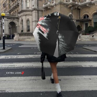 Rolling Stones Sticky Fingers Album Umbrella